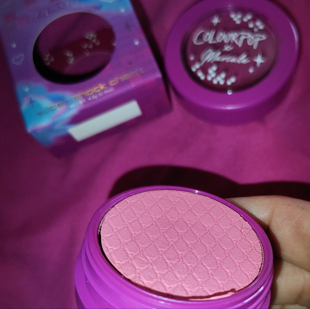 Brand New Limited Edition Colourpop x Mariale SuperShock Matte Blush light pink